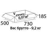 размеры упаковки